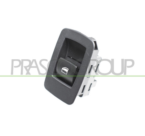 INTERRUPTEUR LEVE-VITRE NOIR-PORTE ARRIERE DROITE/GAUCHE-3 BROCHES