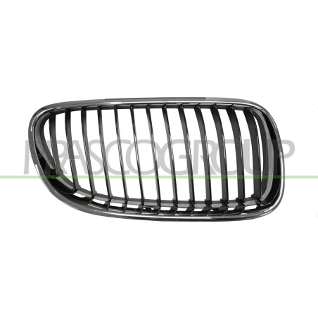 Grille de calandre chrome chrome noir côté passager