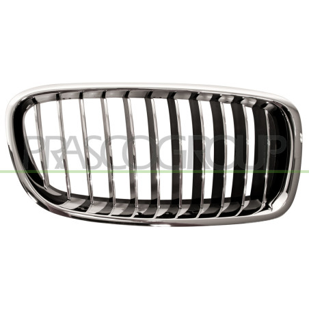 Grille de calandre chrome chrome noir côté passager