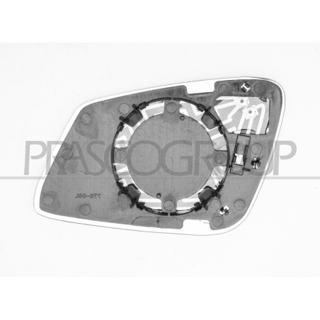 Glace de rétroviseur côté passager