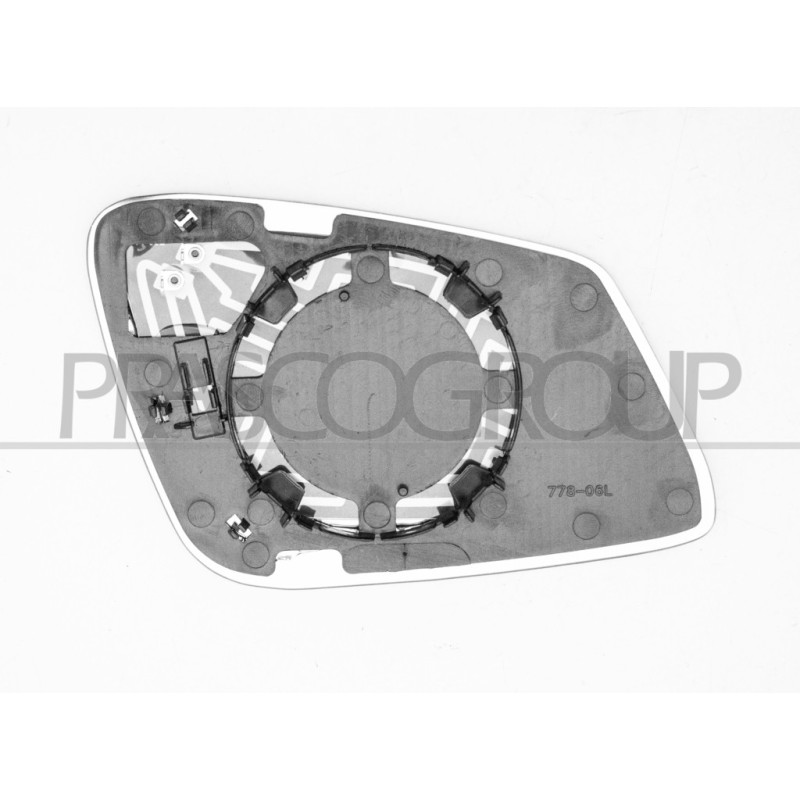 Glace de rétroviseur côté chauffeur