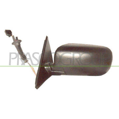 Rétroviseur électrique, rabbatable électriquement, noir côté chauffeur