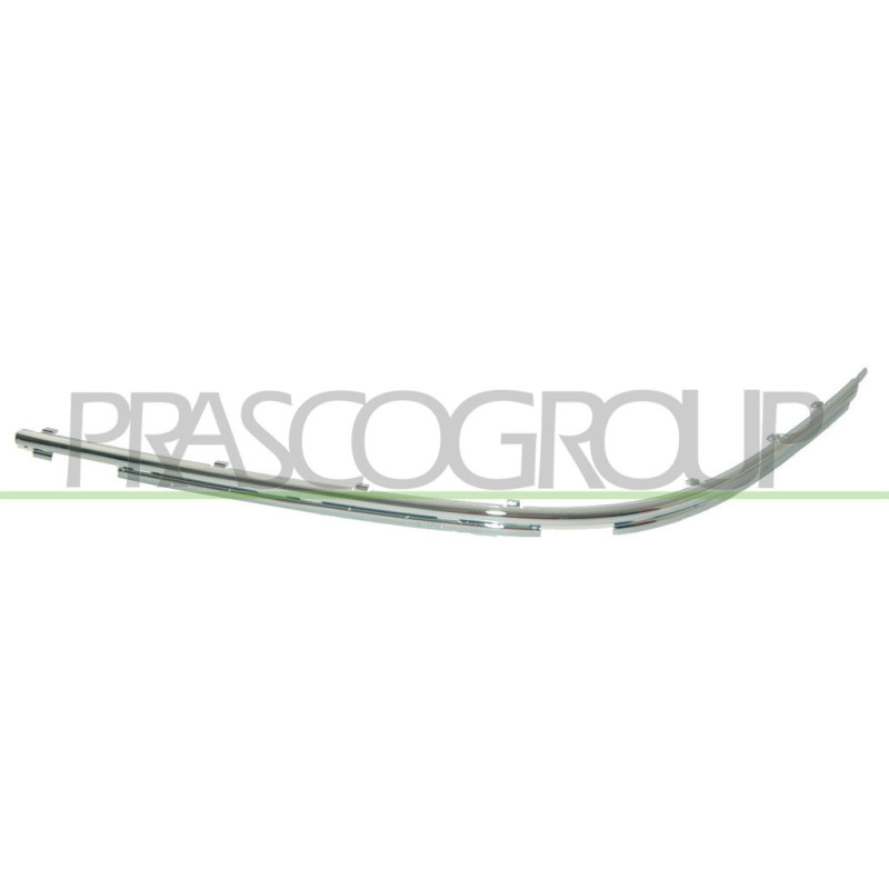 Moulure chrome de pare-chocs avant côté passager