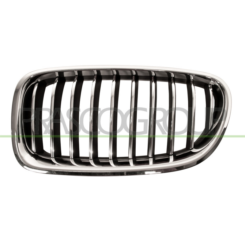 Grille de calandre chrome chrome noir côté chauffeur