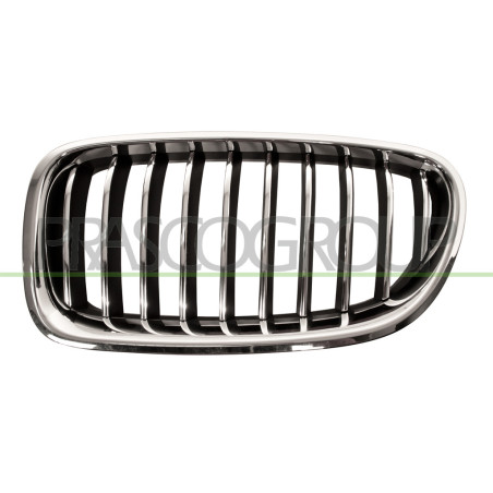 Grille de calandre chrome chrome noir côté chauffeur