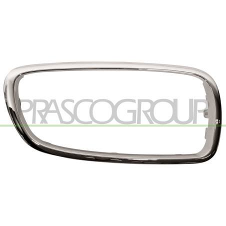 Cadre de grille chromé côté passager