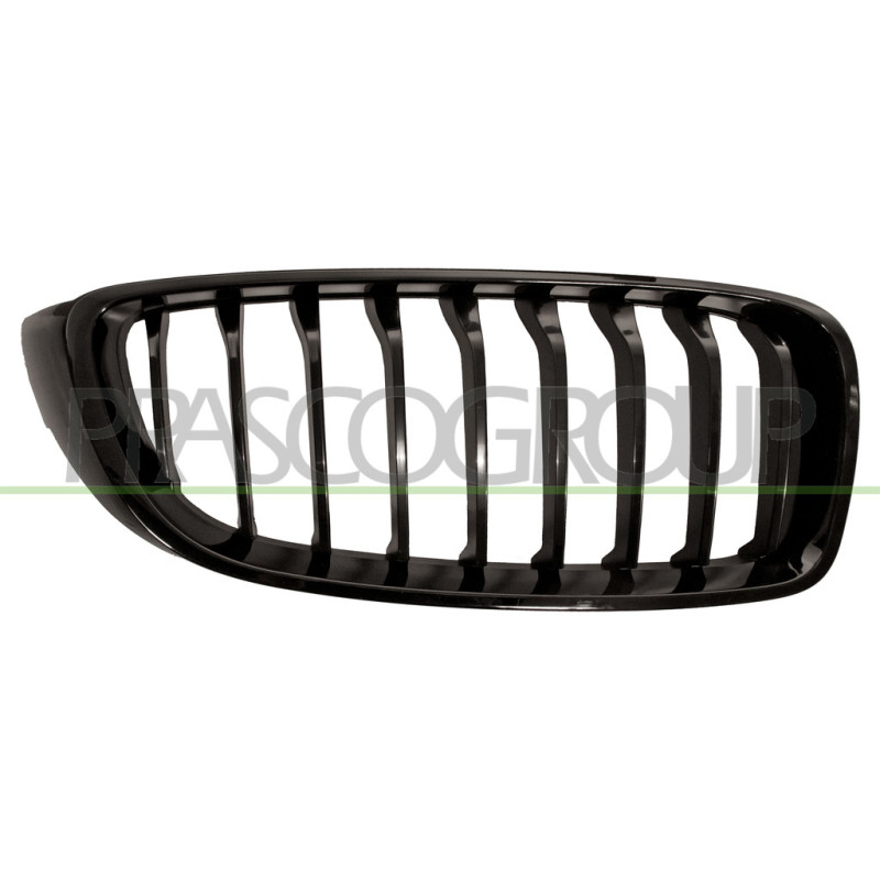 Grille de calandre noire brillant côté passager