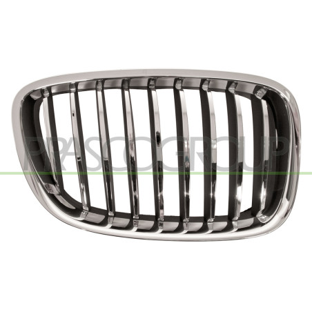 Grille de calandre chrome chrome noir côté passager