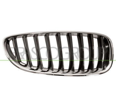 Grille de calandre chrome noir côté passager