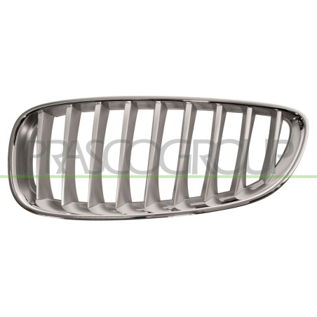 Grille de calandre titane mat côté chauffeur