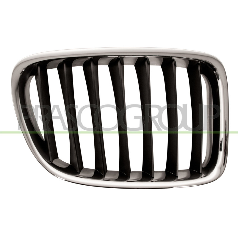Grille de calandre chrome noir côté passager