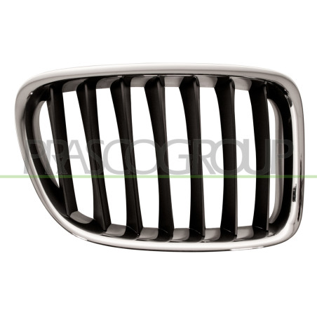 Grille de calandre chrome noir côté passager