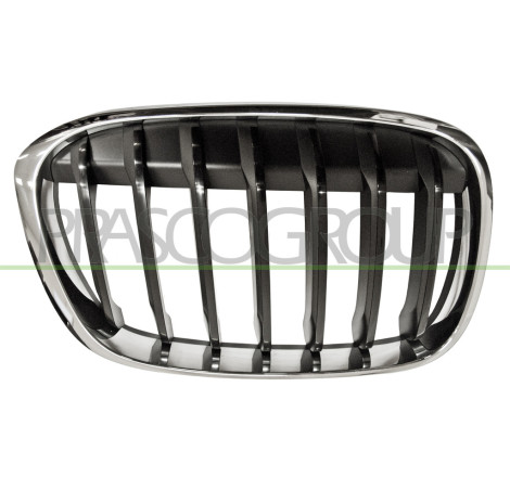 Grille de calandre chrome noir côté passager