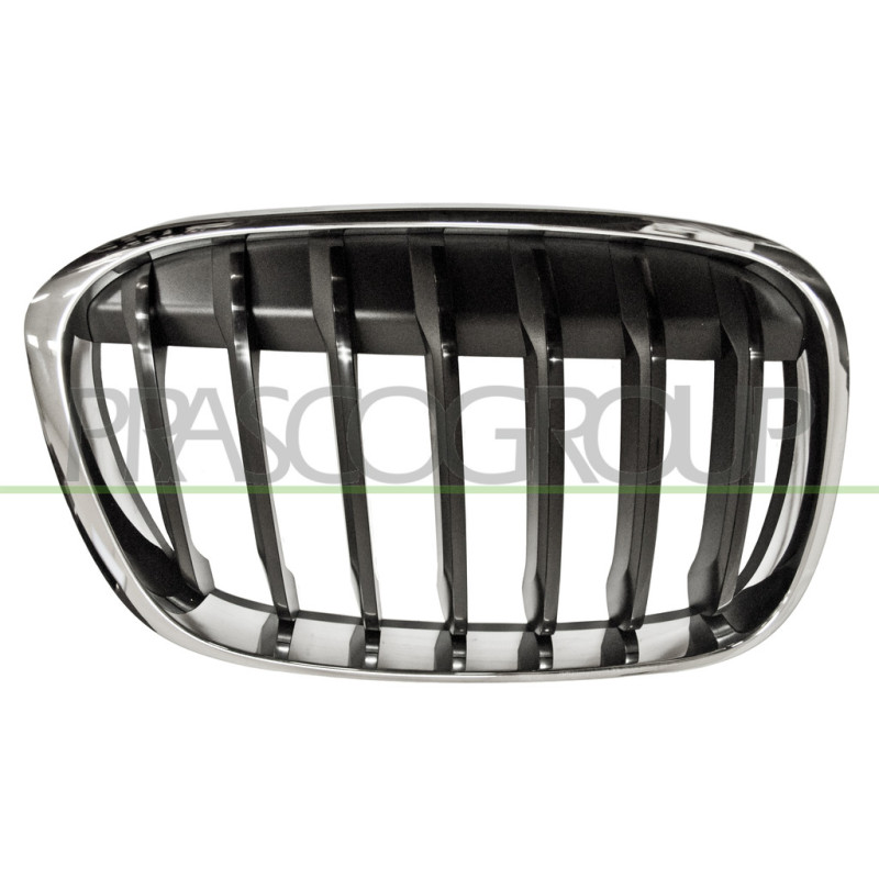 Grille de calandre chrome noir côté passager