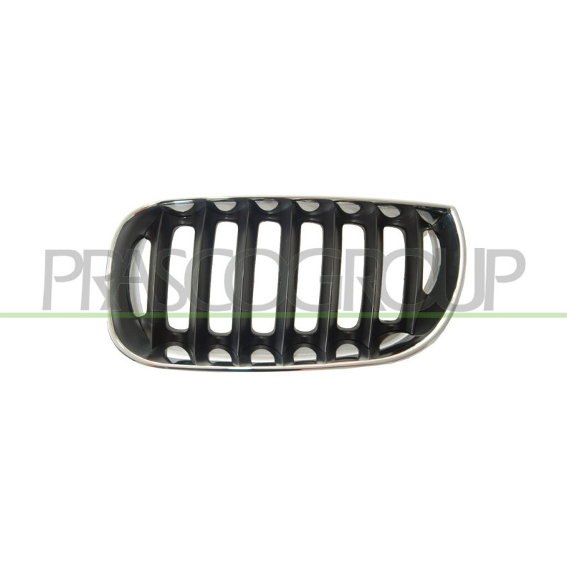 Grille de calandre chrome noir côté chauffeur