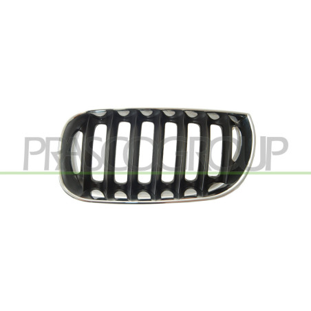 Grille de calandre chrome noir côté chauffeur