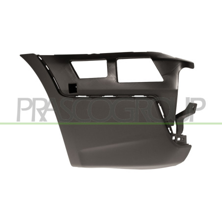 Crosse noire de pare-chocs arrière côté chauffeur