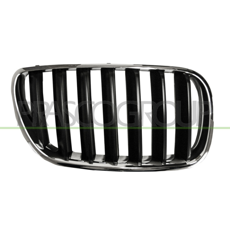 Grille de calandre chrome noir côté passager
