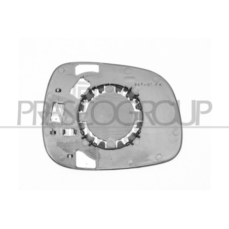 Glace de rétroviseur côté passager