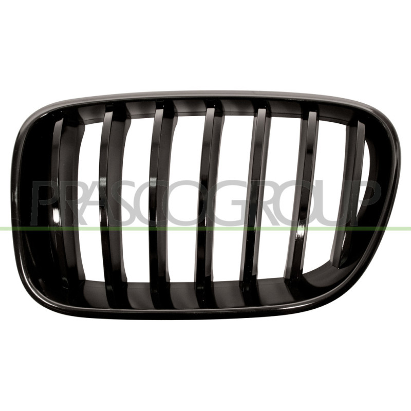 Grille de calandre noir brillant côté chauffeur