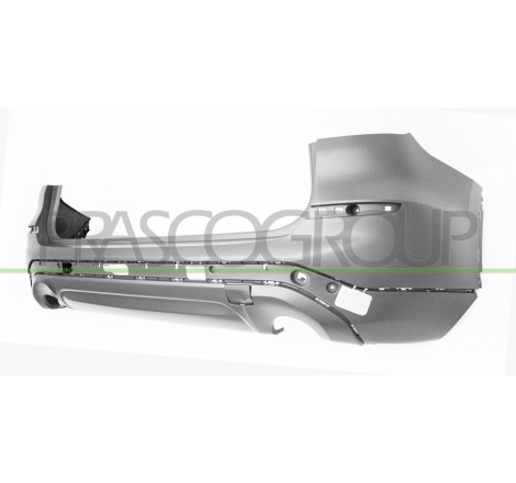 Pare-chocs arrière à peindre avec apprêt