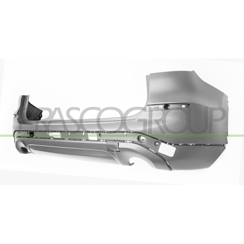 Pare-chocs arrière à peindre avec apprêt