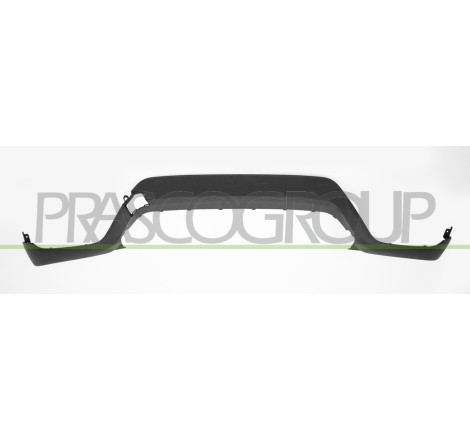 Bandeau central noir de pare-chocs avant