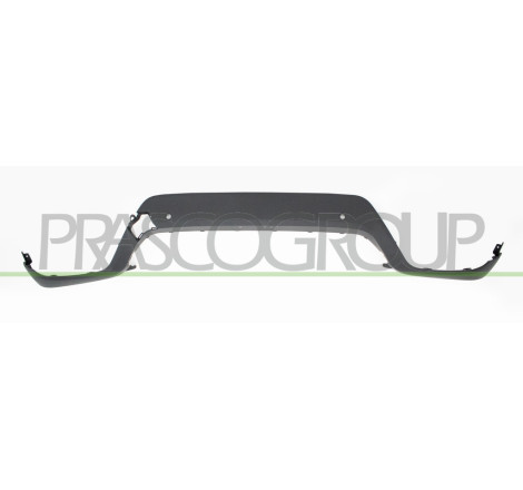 Bandeau central noir de pare-chocs avant