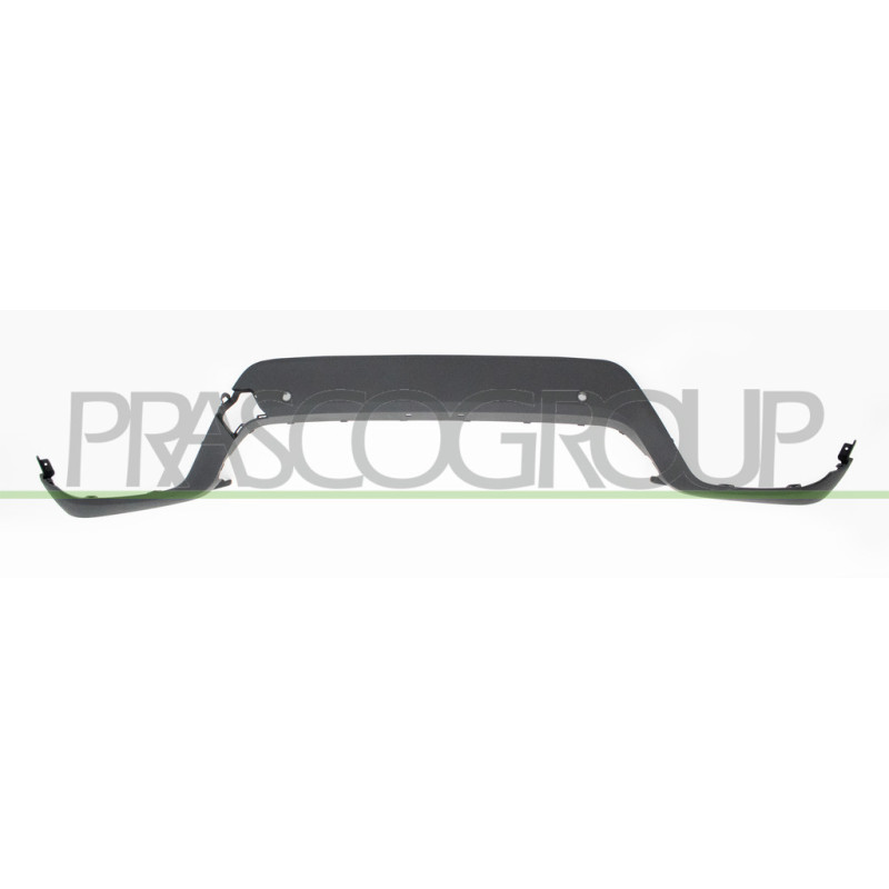 Bandeau central noir de pare-chocs avant