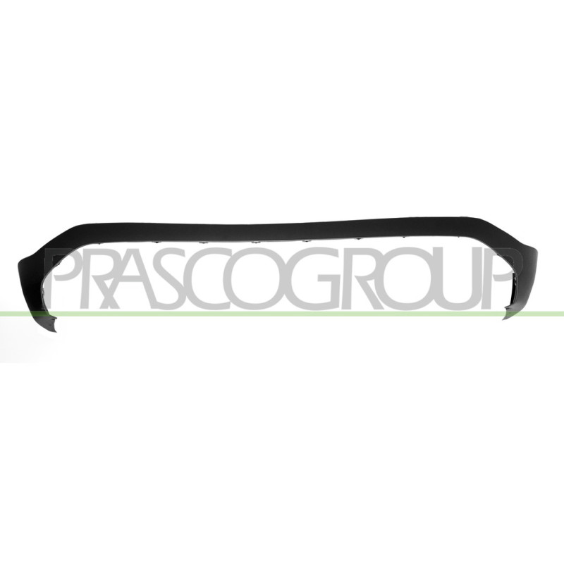Bandeau central noir de pare-chocs arrière