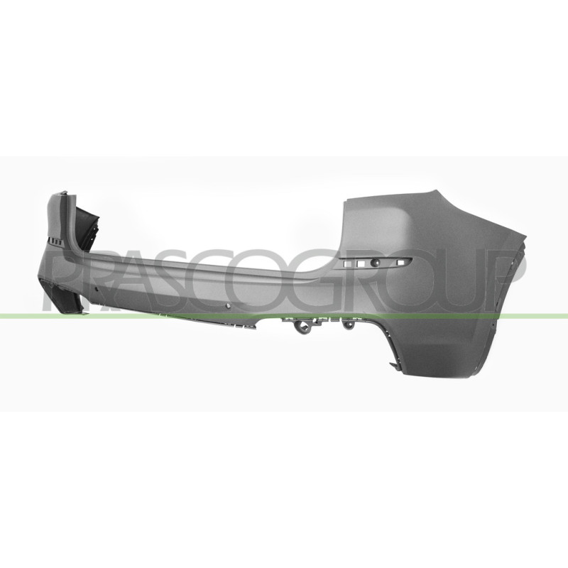 Pare-chocs arrière à peindre avec apprêt