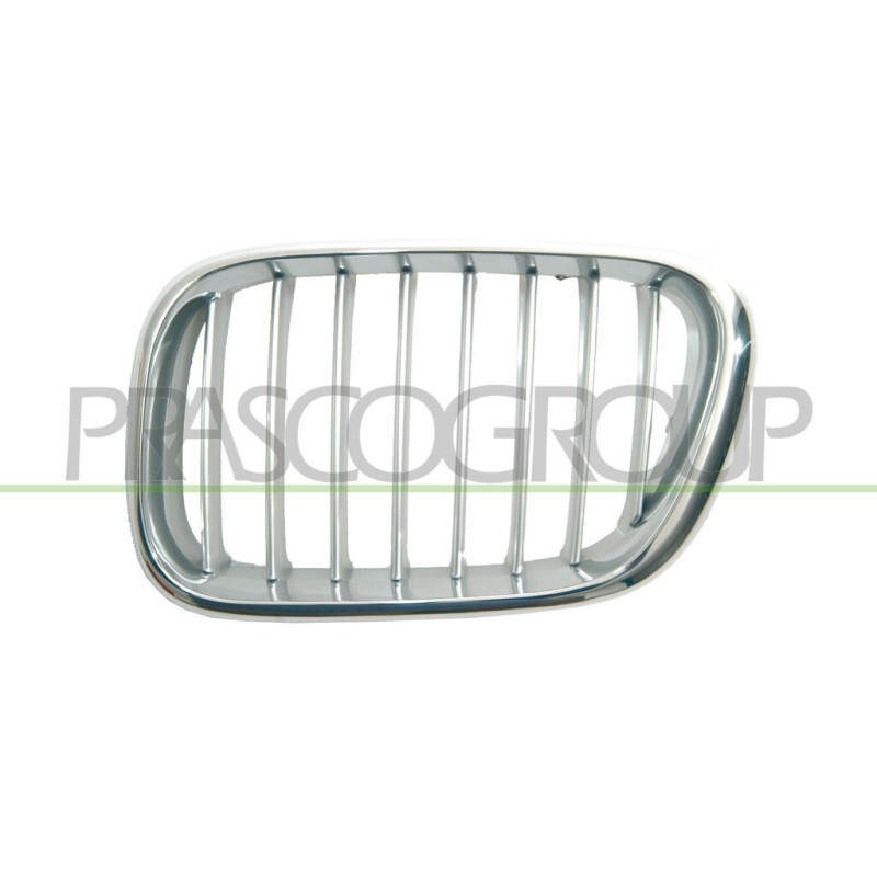 Grille de calandre noir chrome côté chauffeur