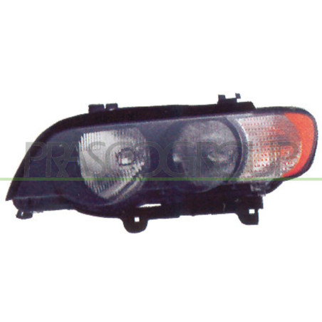 Phare Gauche H7+Hb3 Electrique Avec Moteur-Feu Blanc Mod.   03