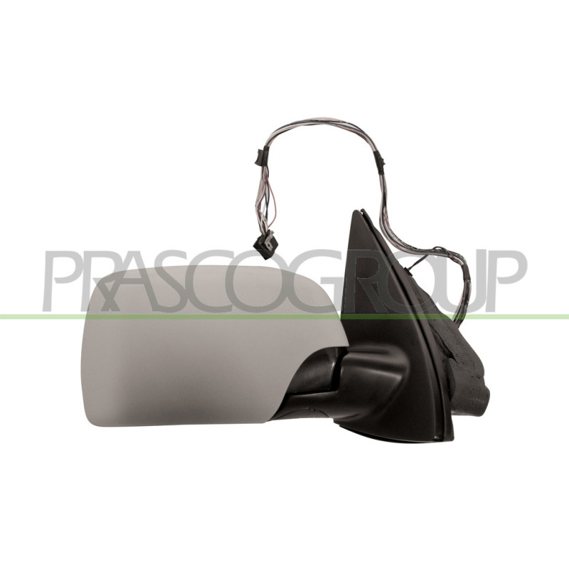 Rétroviseur électrique, rabattable électriquement, noir côté passager