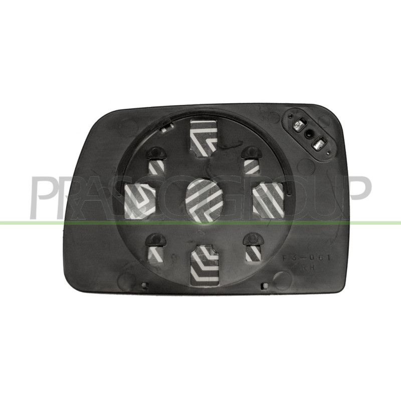 Glace de rétroviseur côté passager