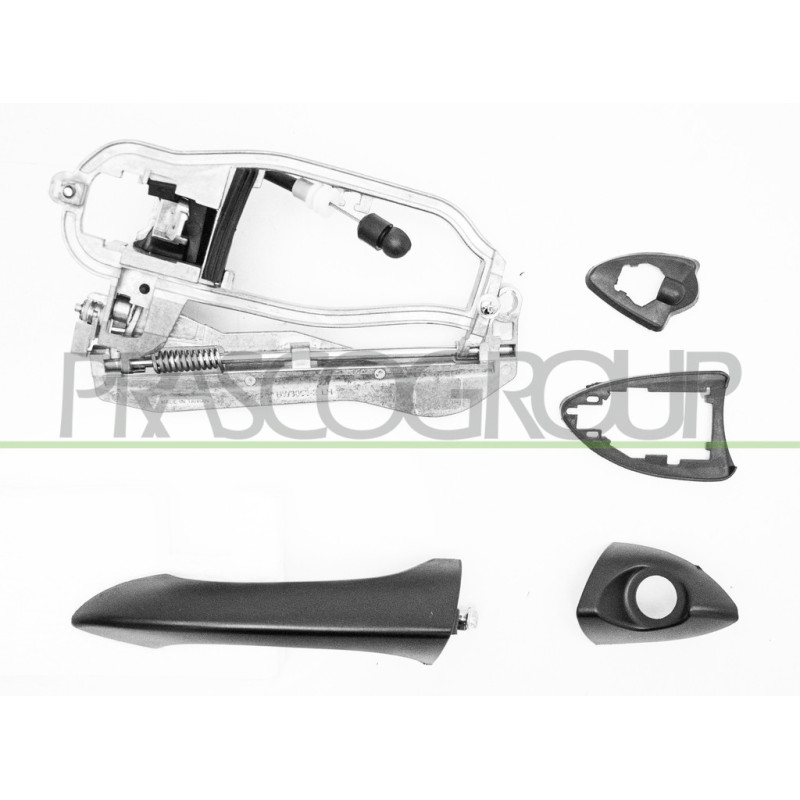 Poignée extérieure avec apprêt