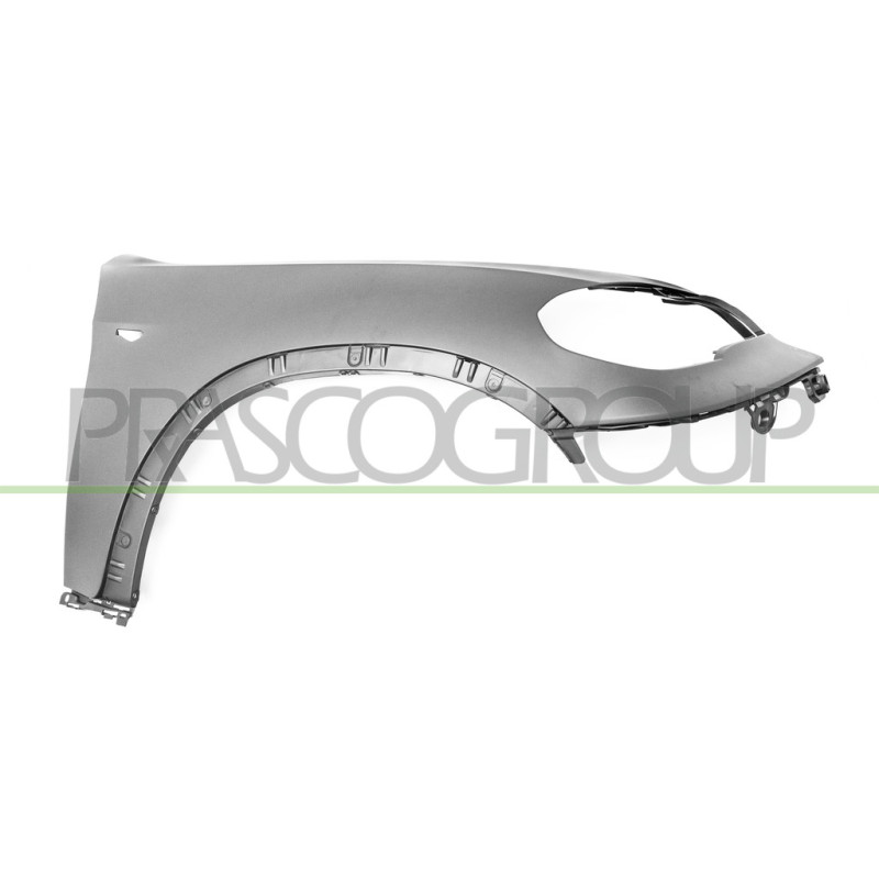 Aile avant côté passager en plastique avec apprêt