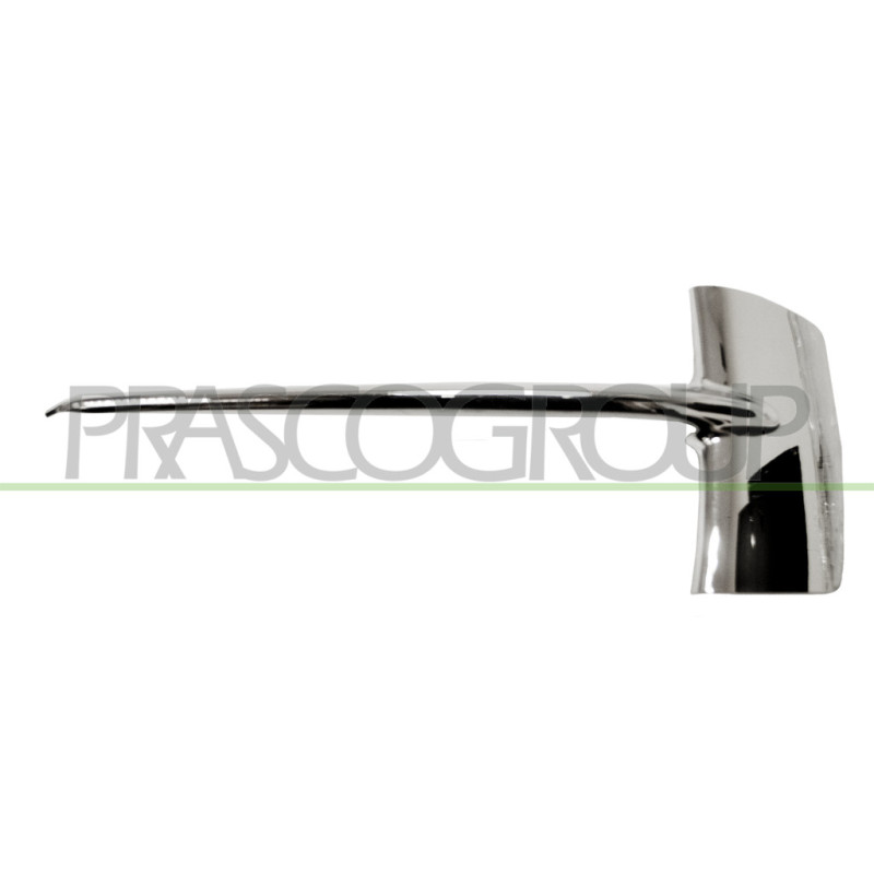 Moulure chrome de grille de calandre côté chauffeur