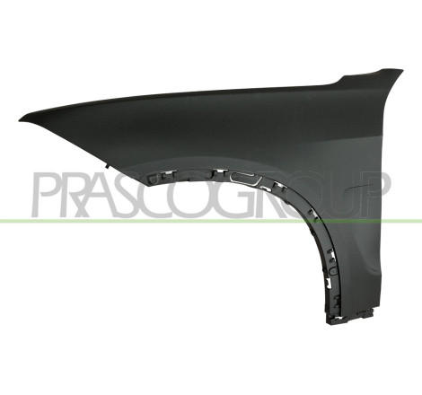 Aile avant côté chauffeur en plastique avec apprêt