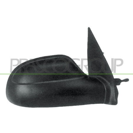 Rétroviseur manuel noir côté passager