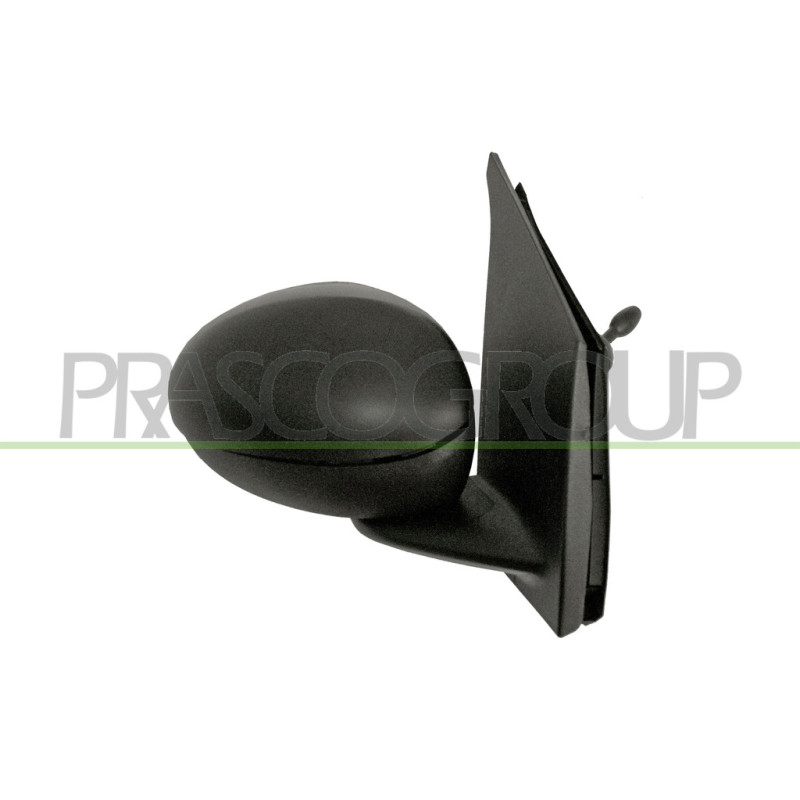 Rétroviseur manuel noir côté passager