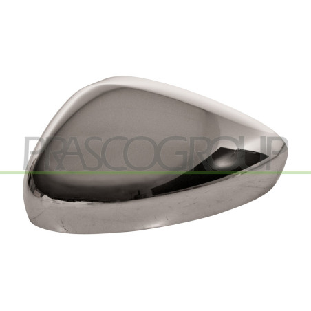 Coque de rétroviseur chrome côté chauffeur
