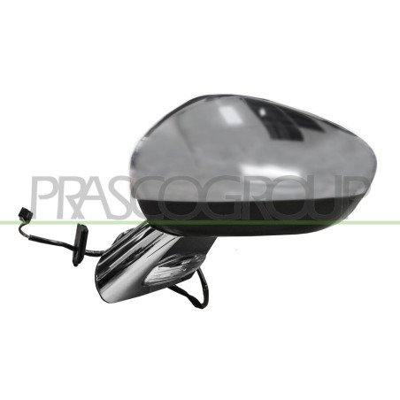 Rétroviseur électrique à peindre avec apprêt côté chauffeur