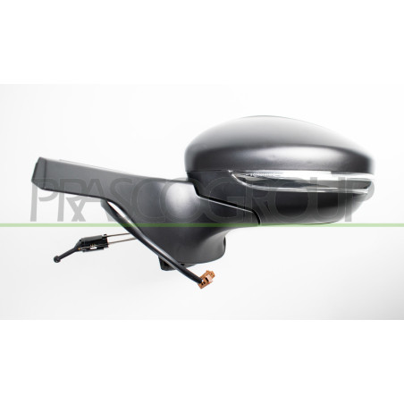 Rétroviseur manuel noir côté chauffeur