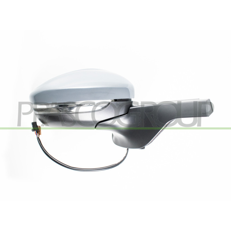 Rétroviseur électrique à peindre avec apprêt côté passager