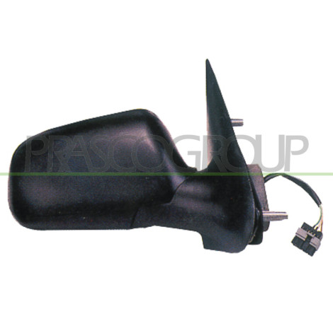 Rétroviseur électrique noir côté passager