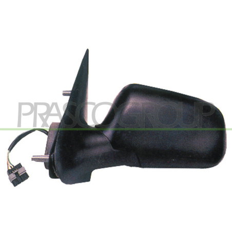 Rétroviseur électrique noir côté chauffeur