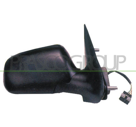 Rétroviseur électrique à peindre avec apprêt côté passager