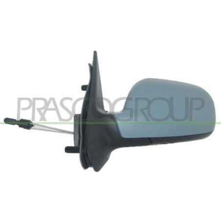 Rétroviseur manuel à peindre avec apprêt côté chauffeur