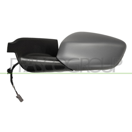 Rétroviseur électrique à peindre avec apprêt côté chauffeur